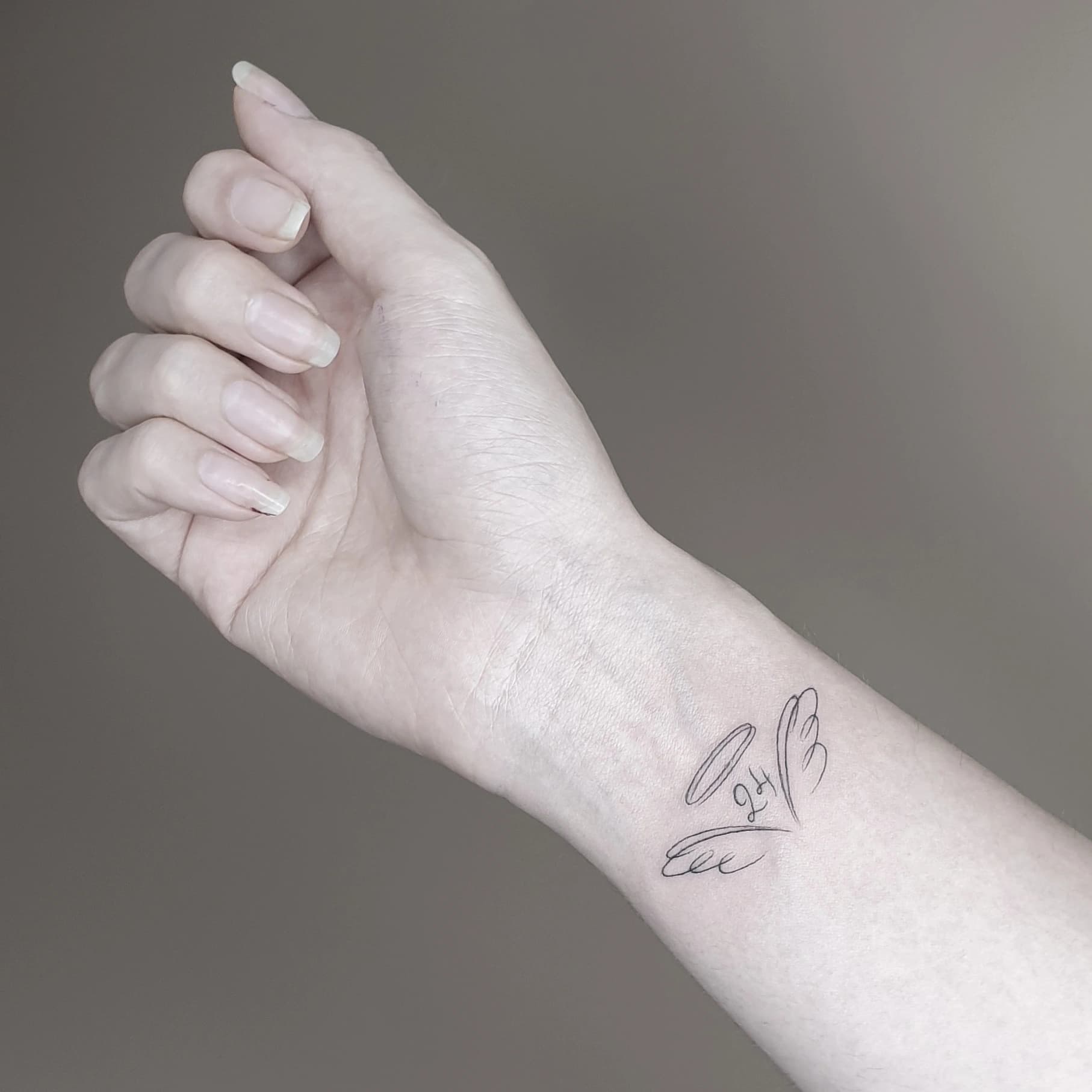 Alev Sarı — Fine Line tattoo, Ink People Istanbul