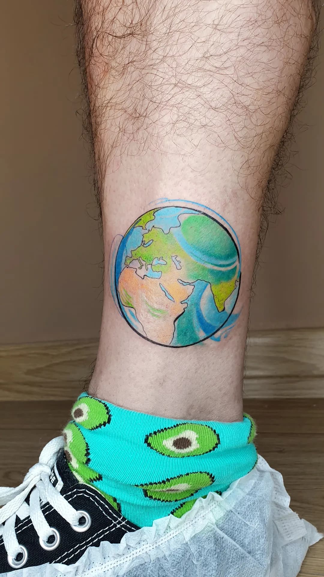 Alev Sarı — Illustrative tattoo, Ink People Istanbul