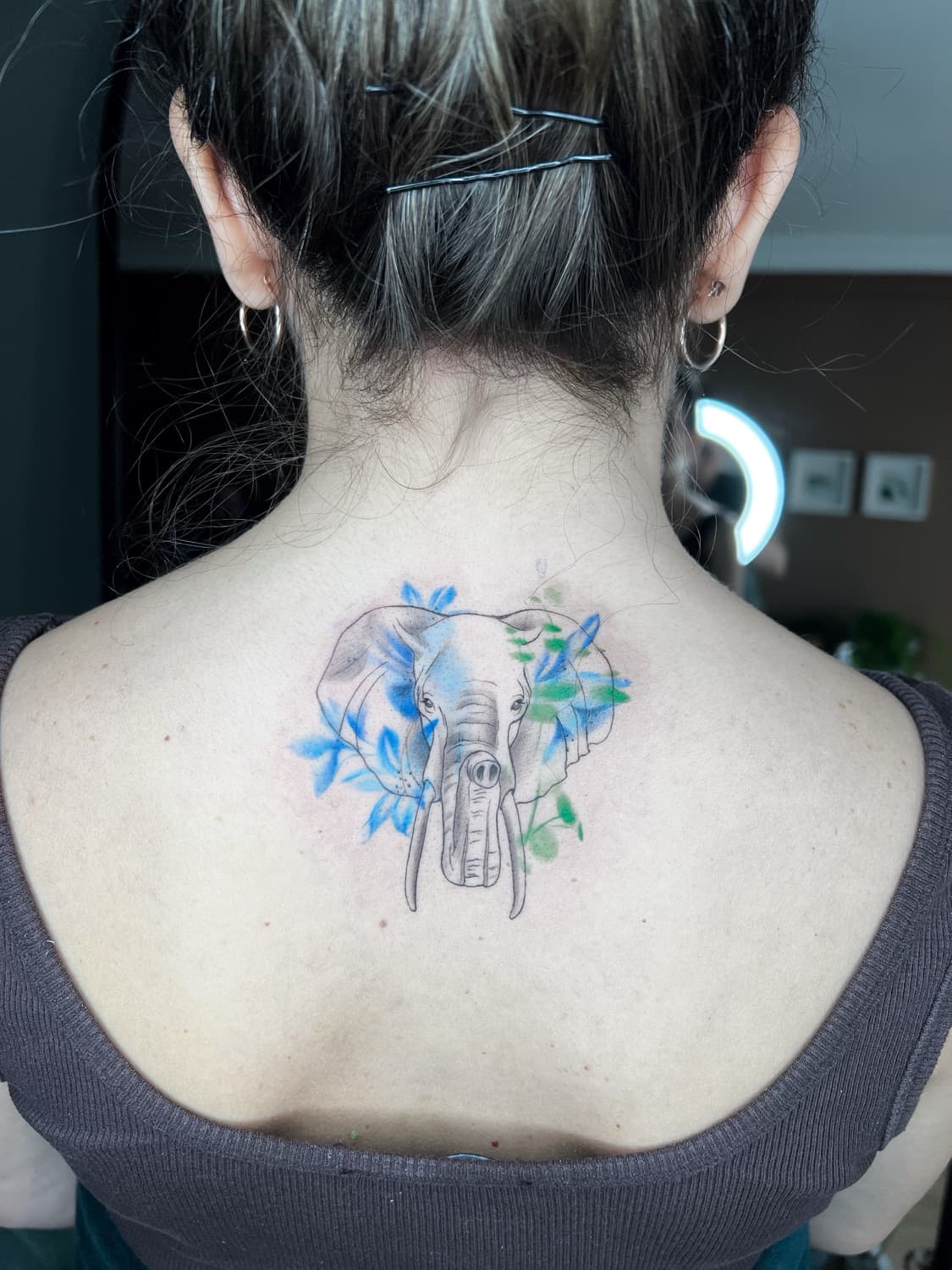 Alev Sarı — color tattoo, Ink People Istanbul