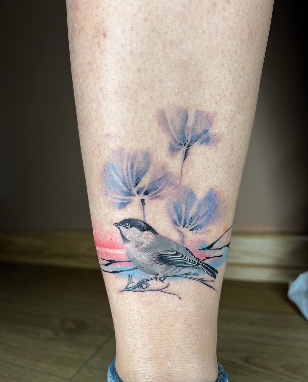 Alev Sarı — color tattoo, Ink People Istanbul