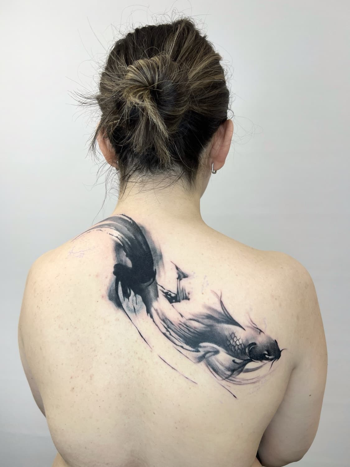 Alev Sarı — Black And Grey tattoo, Ink People Istanbul