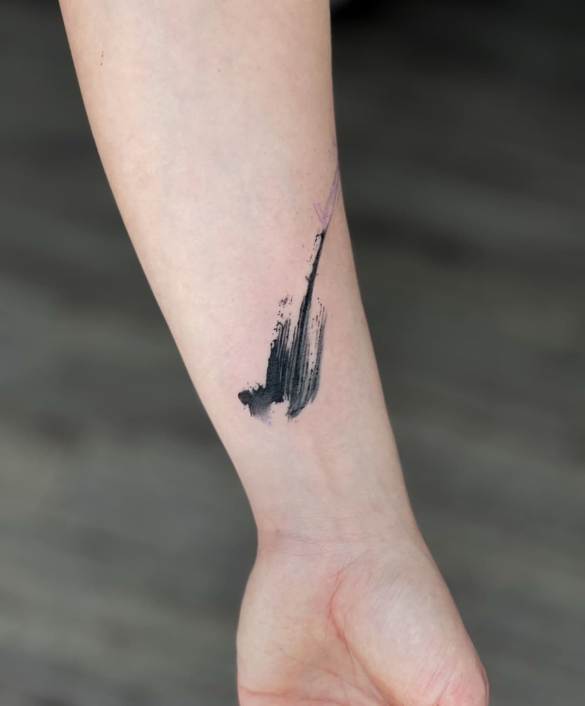 Alev Sarı — blackwork tattoo, Ink People Istanbul