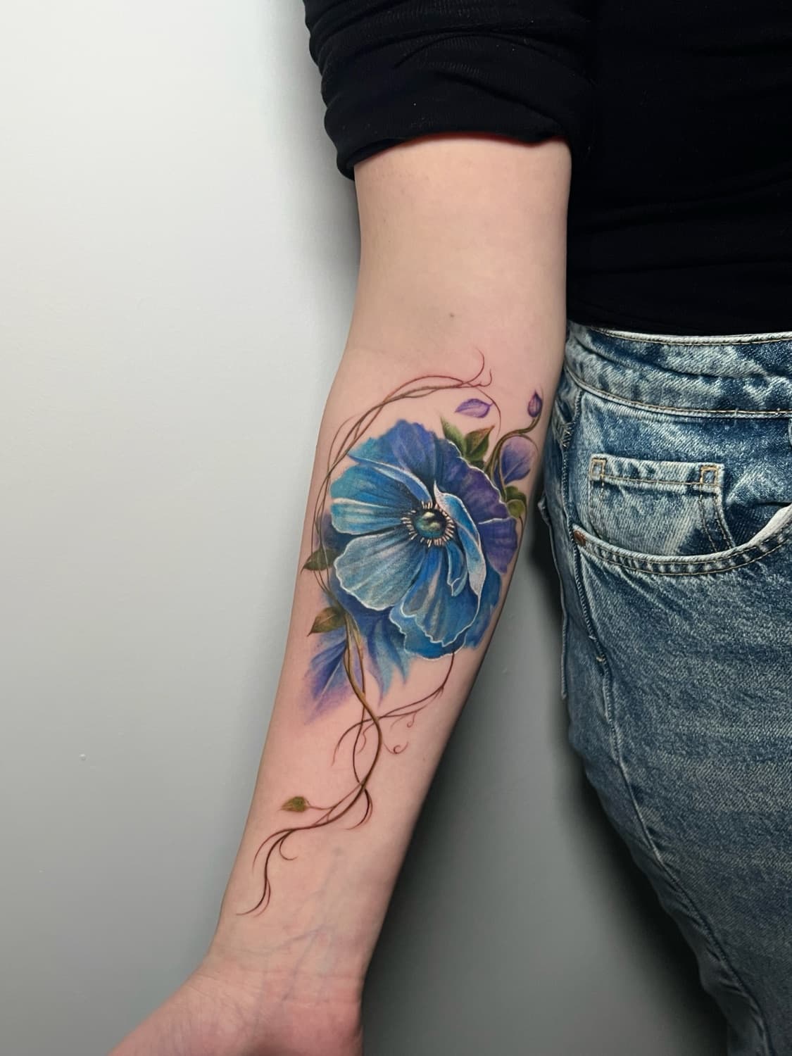 Alev Sarı — Color Realism tattoo, Ink People Istanbul