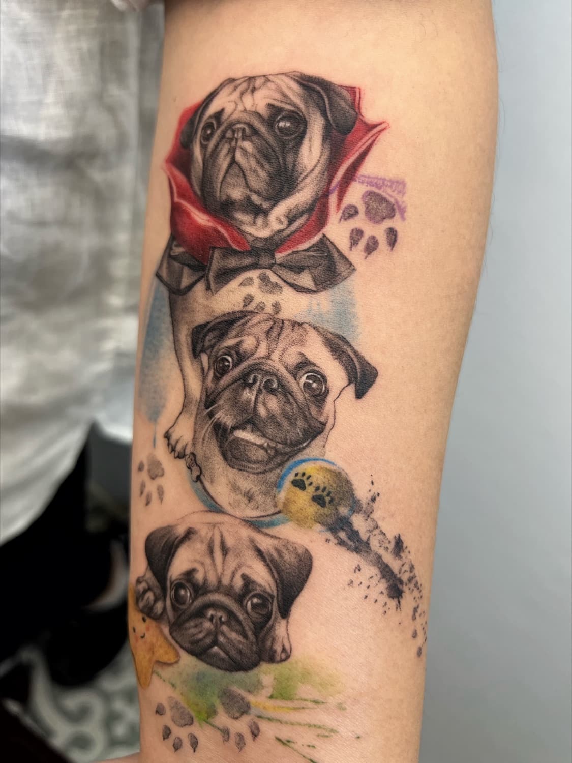 Alev Sarı — realism tattoo, Ink People Istanbul