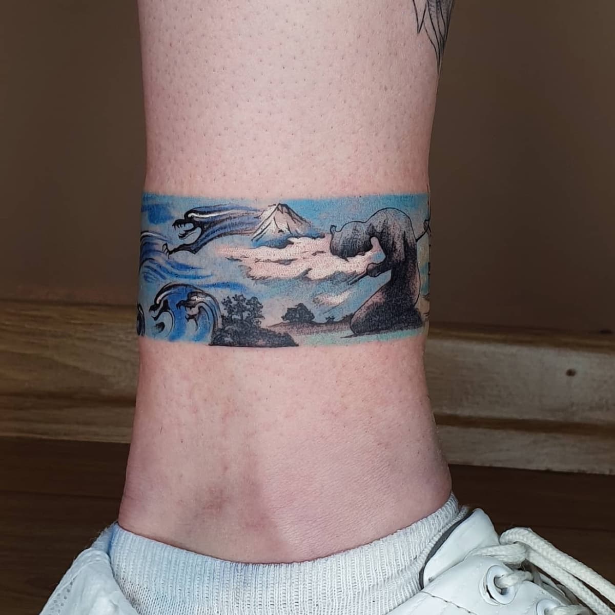 Alev Sarı — color tattoo, Ink People Istanbul