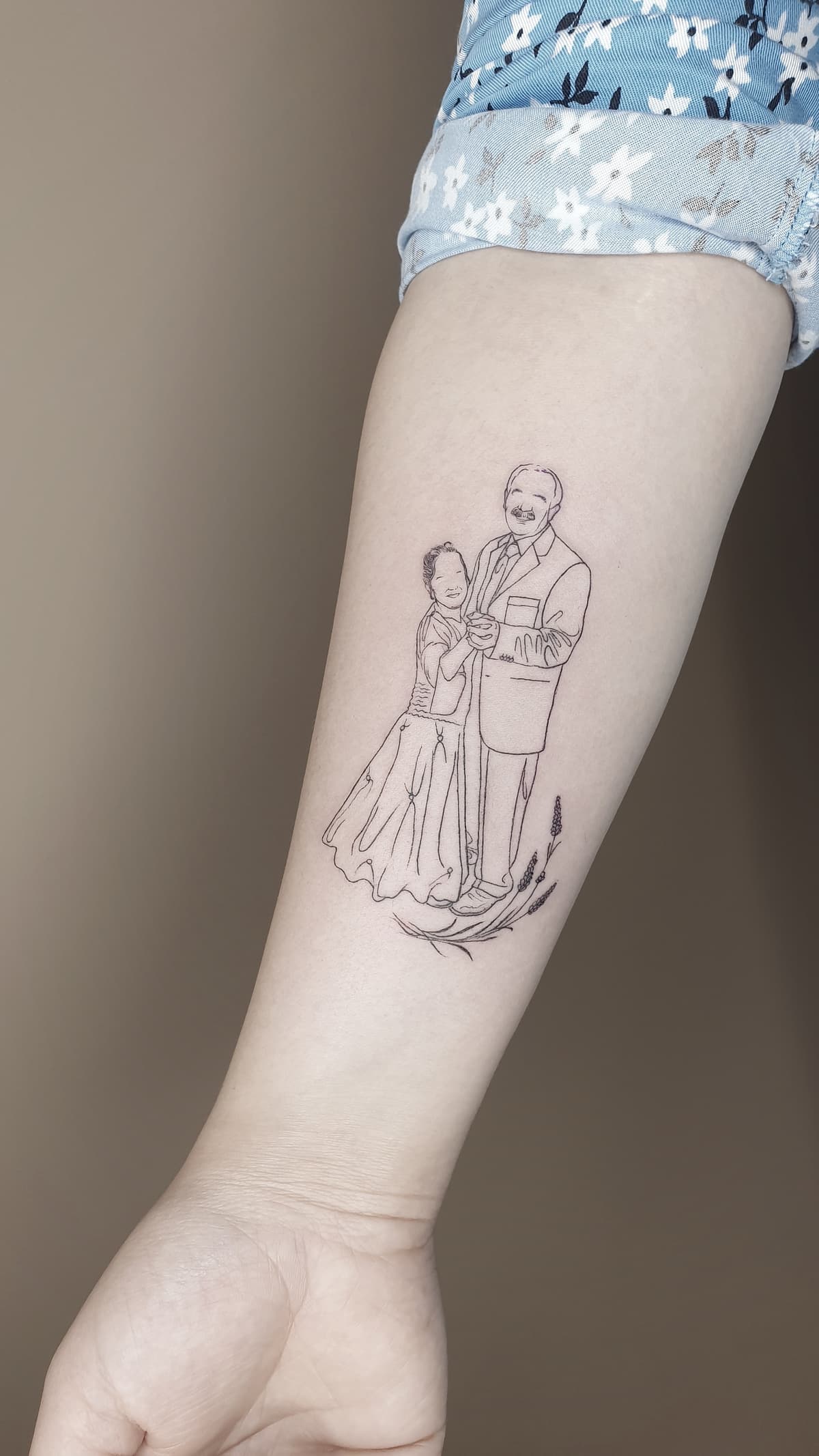 Alev Sarı — whimsical tattoo, Ink People Istanbul