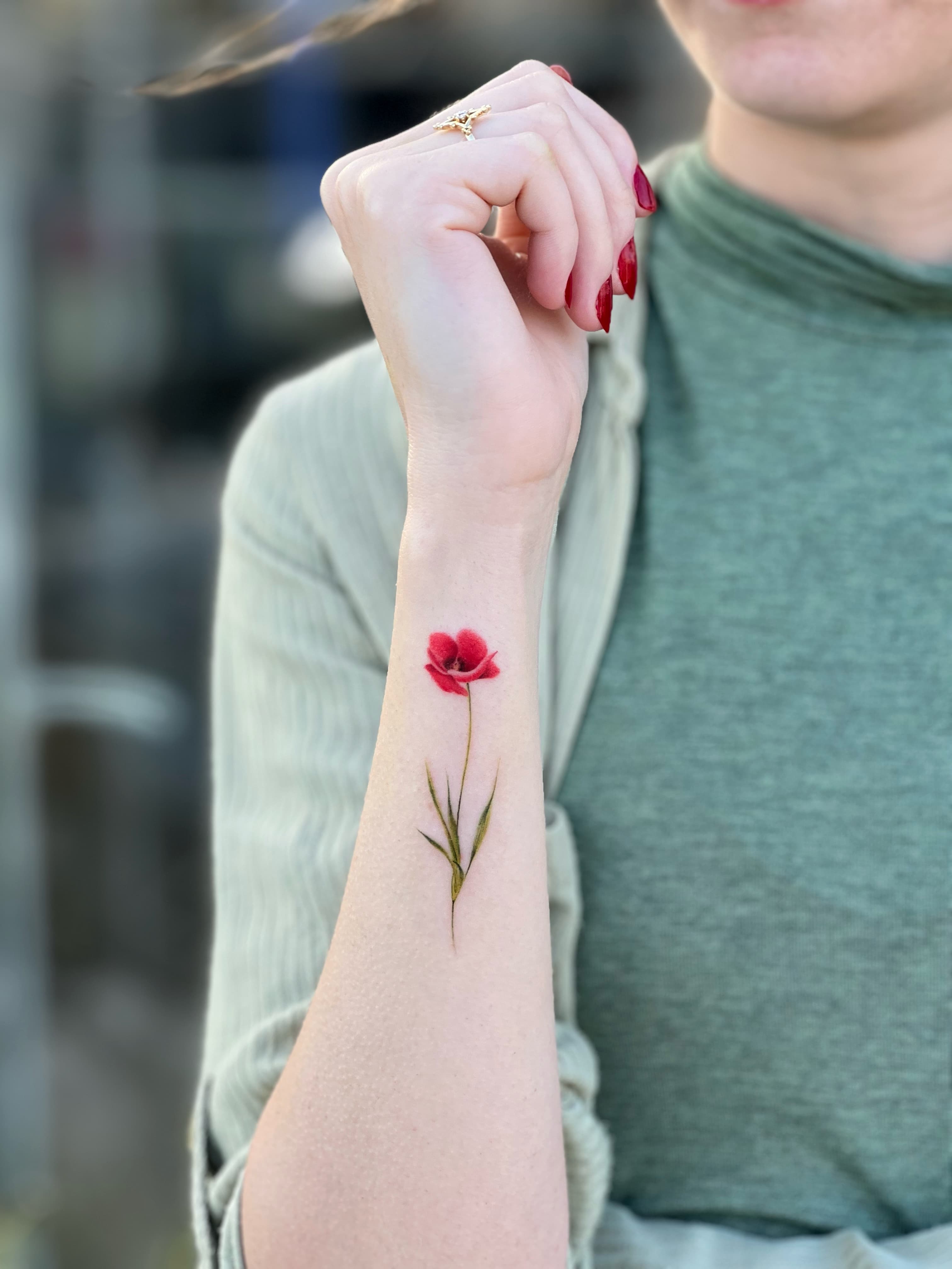 Alev Sarı — Illustrative tattoo, Ink People Istanbul