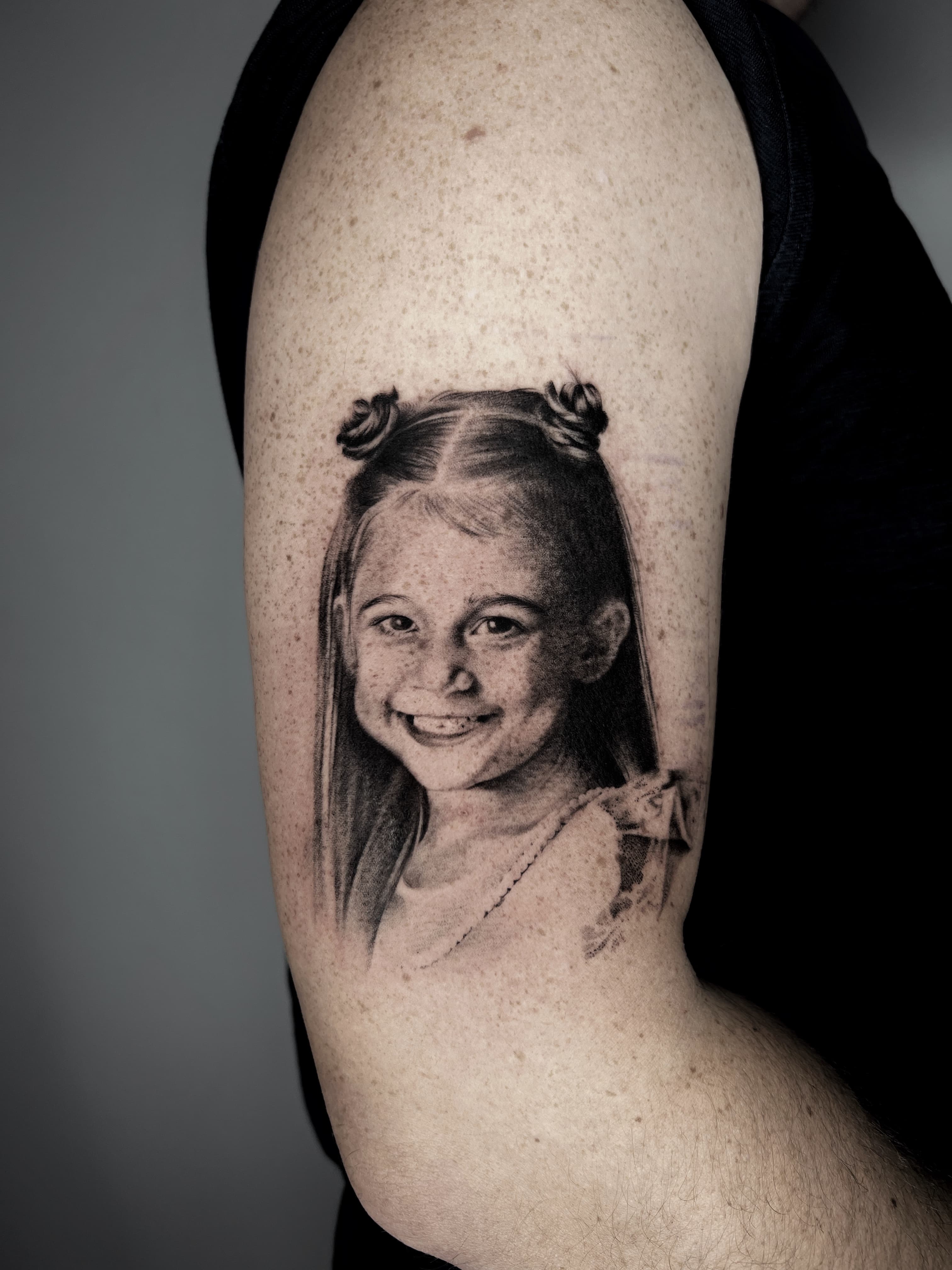 Alev Sarı — Portrait tattoo, Ink People Istanbul