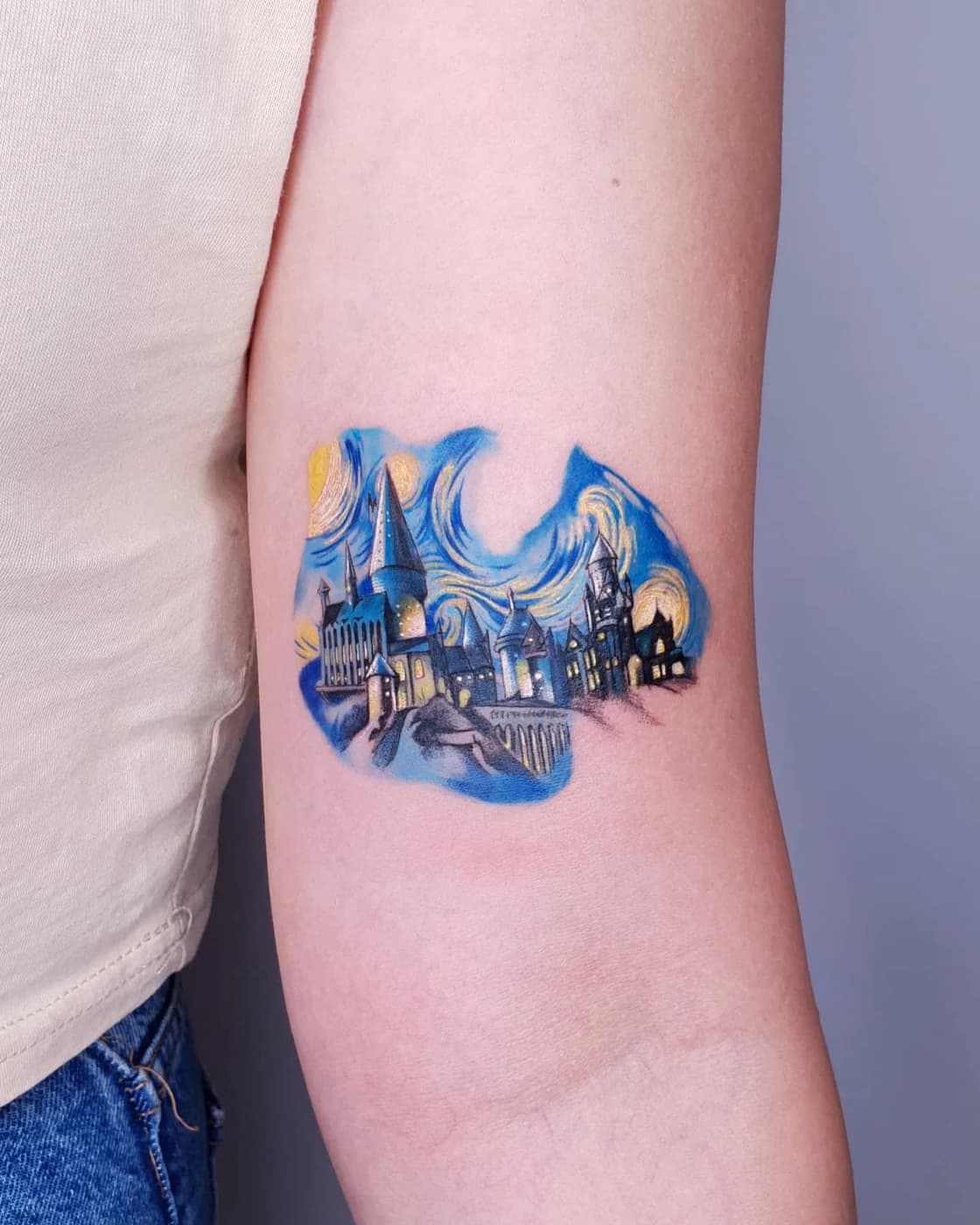 Alev Sarı — whimsical tattoo, Ink People Istanbul