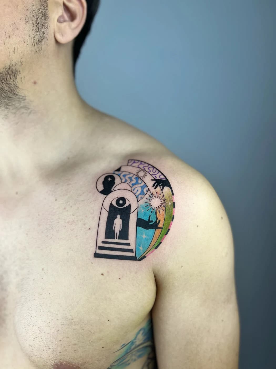 Alev Sarı — Illustrative tattoo, Ink People Istanbul