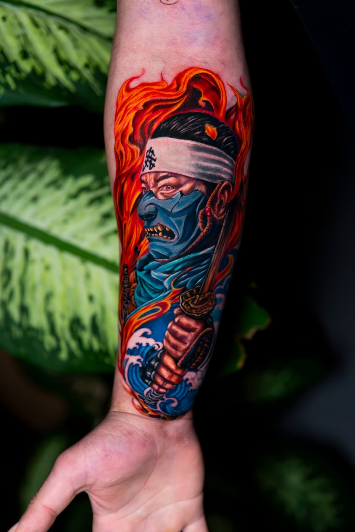 Berkay Uzun — color tattoo, Ink People Istanbul