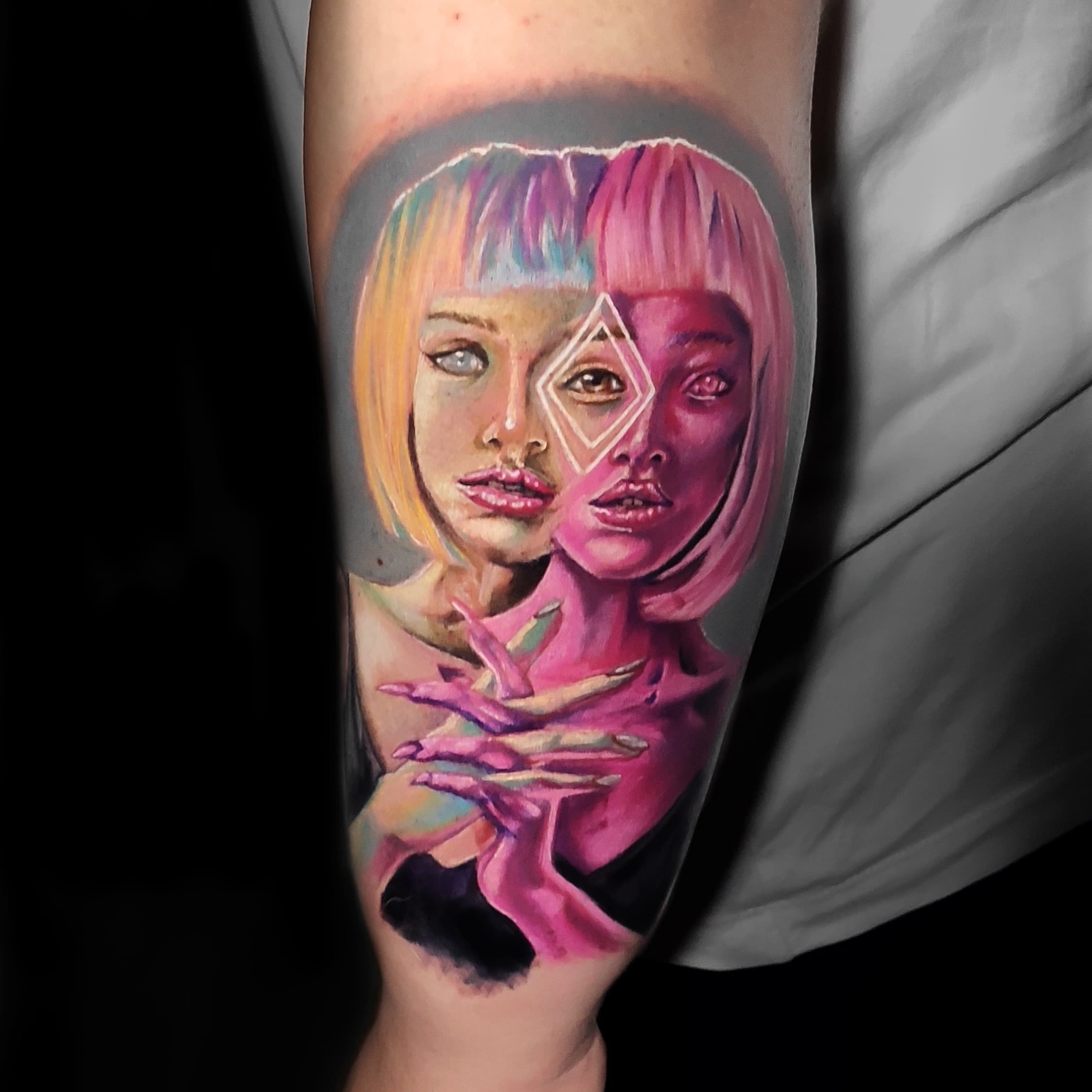 Berkay Uzun — Color Portrait tattoo, Ink People Istanbul