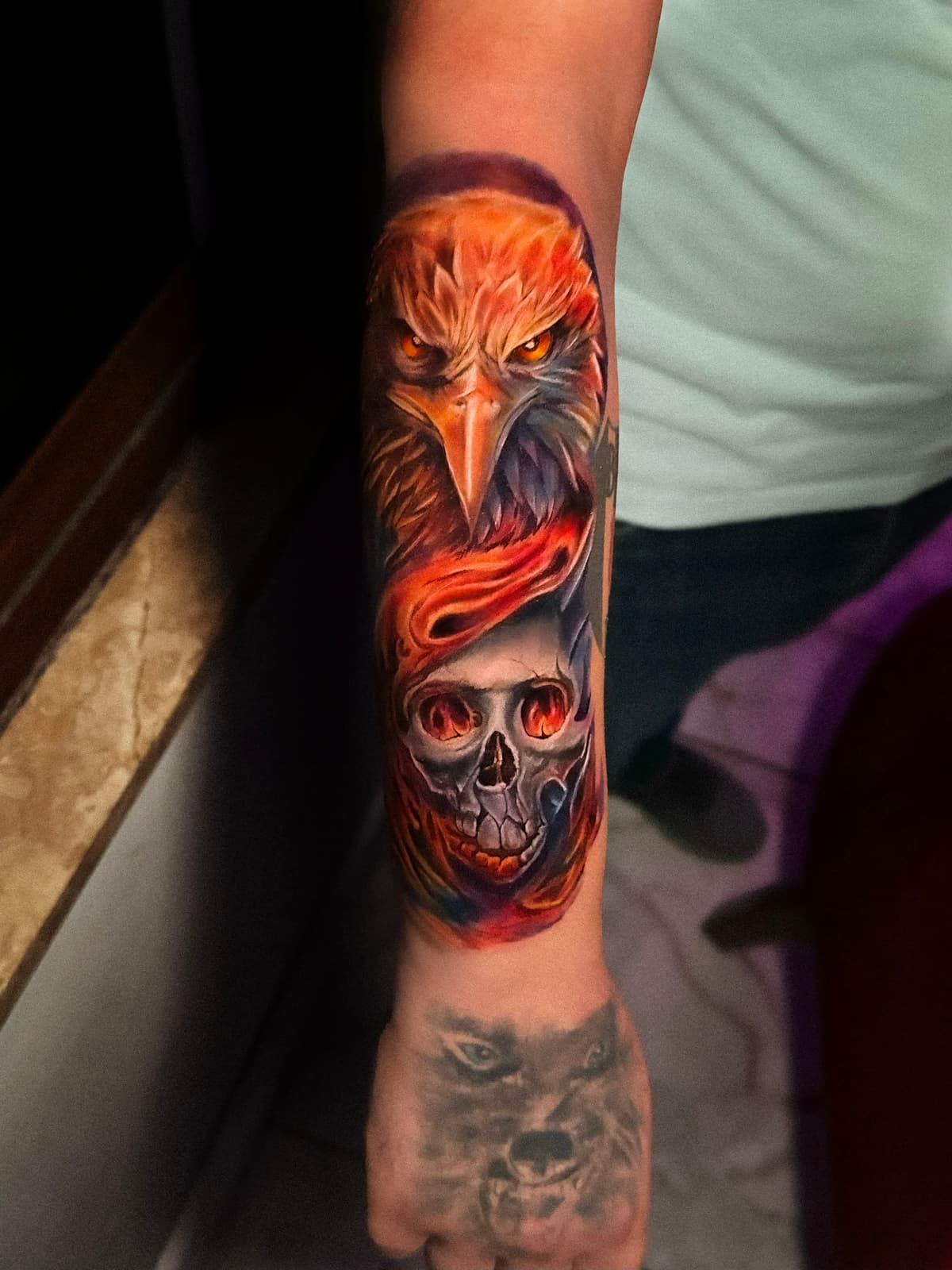 Berkay Uzun — color tattoo, Ink People Istanbul