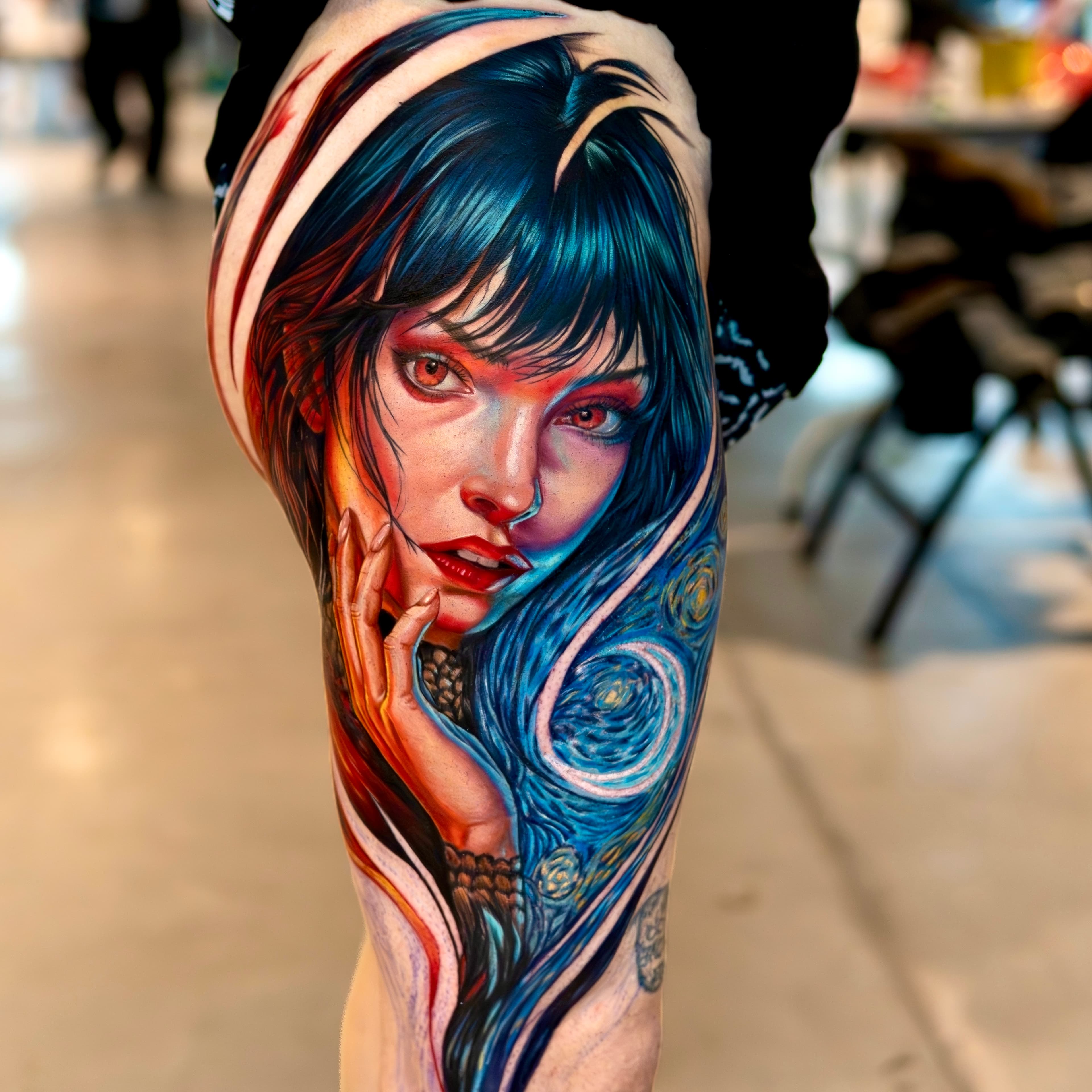 Berkay Uzun — Color Realism tattoo, Ink People Istanbul