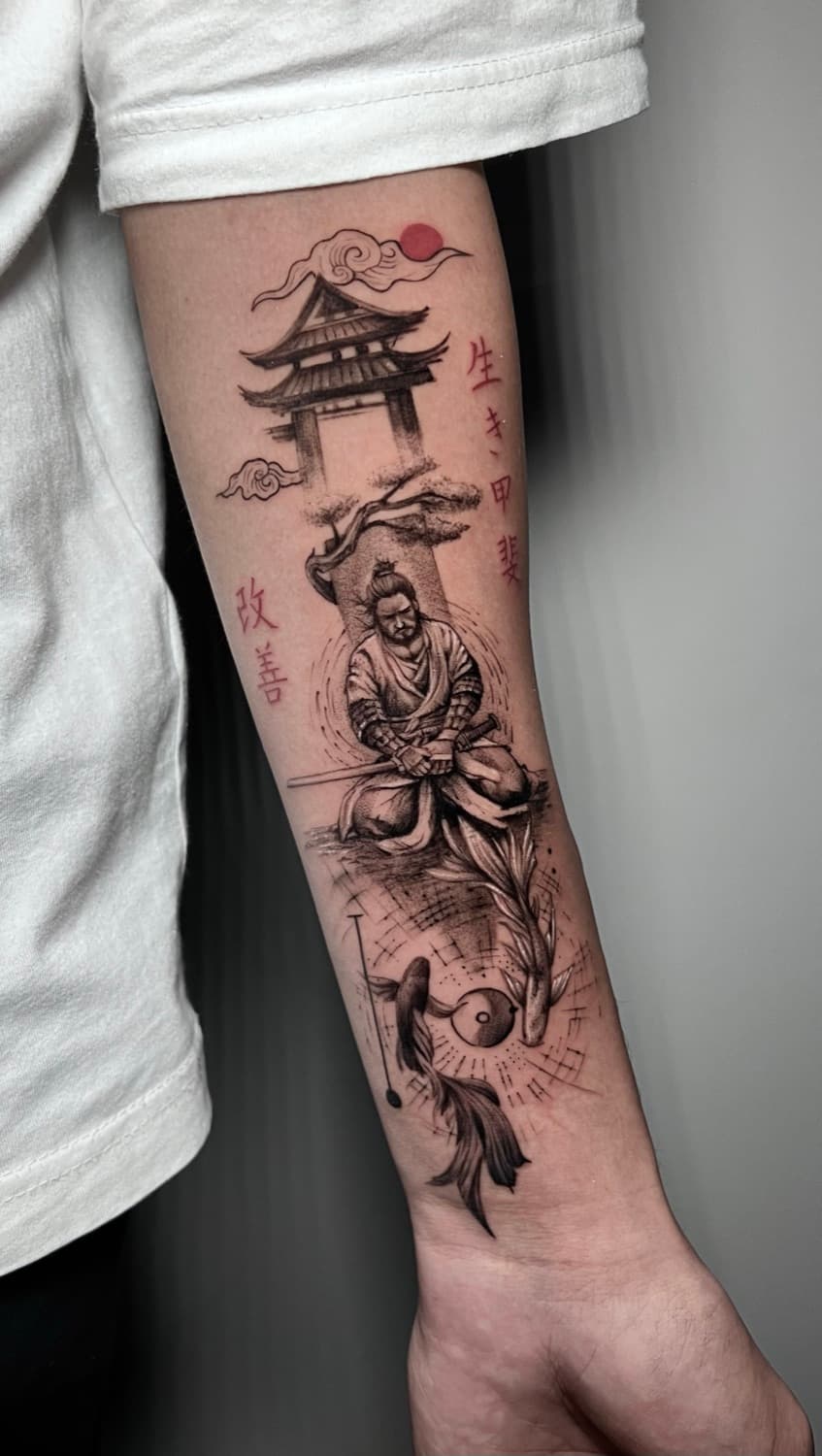 Ozan Bağcık — Black & Grey Realism tattoo, Ink People Istanbul