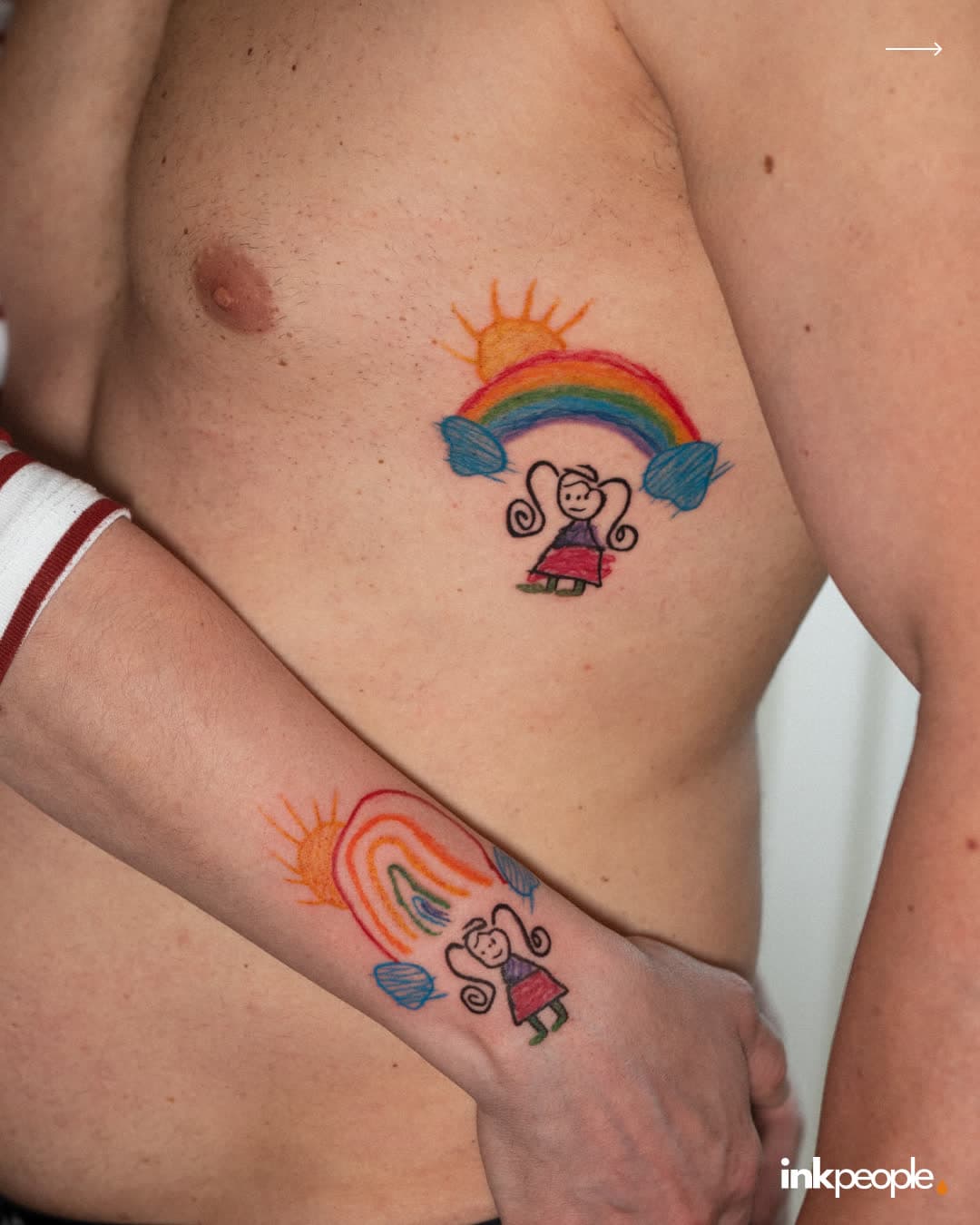 Betül Barradi — whimsical tattoo, Ink People Istanbul