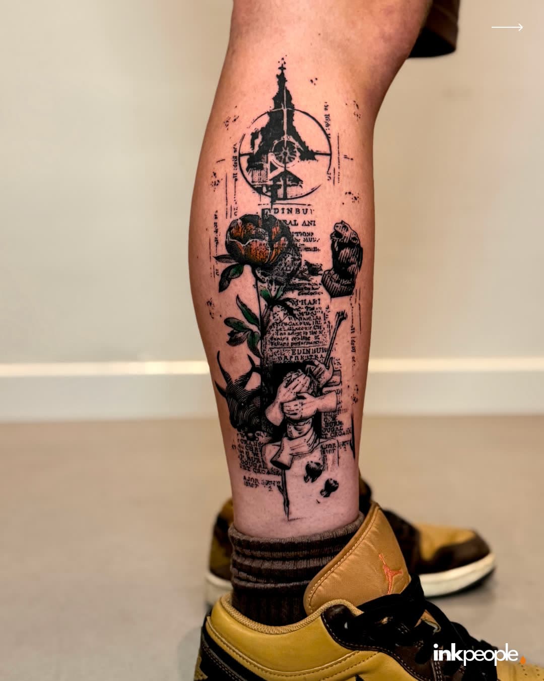 Ediz Sarıkaya — portrait tattoo, Ink People Istanbul