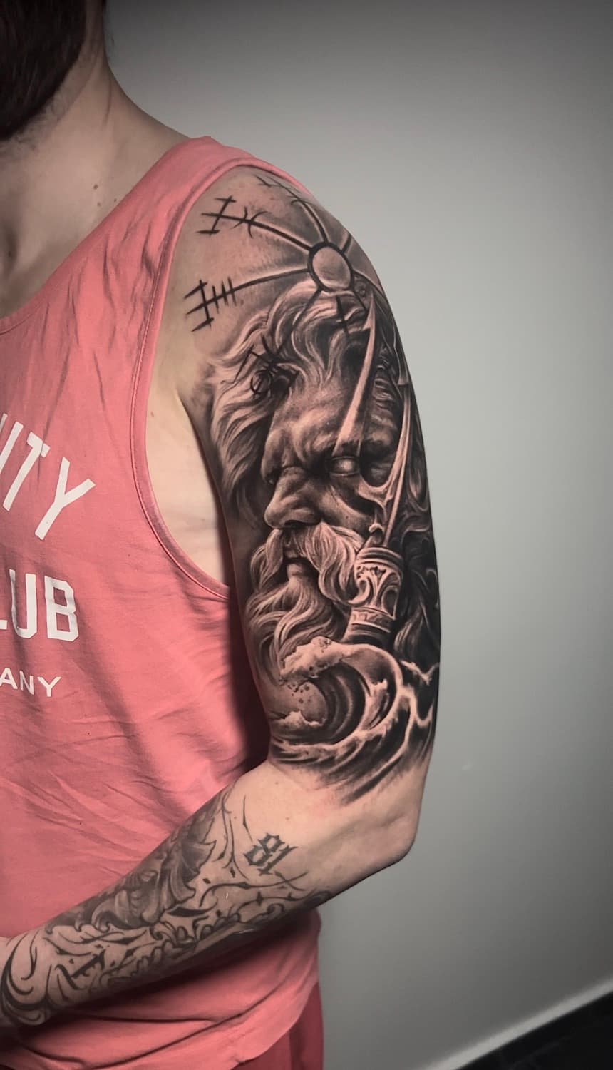 Ozan Bağcık — realism tattoo, Ink People Istanbul