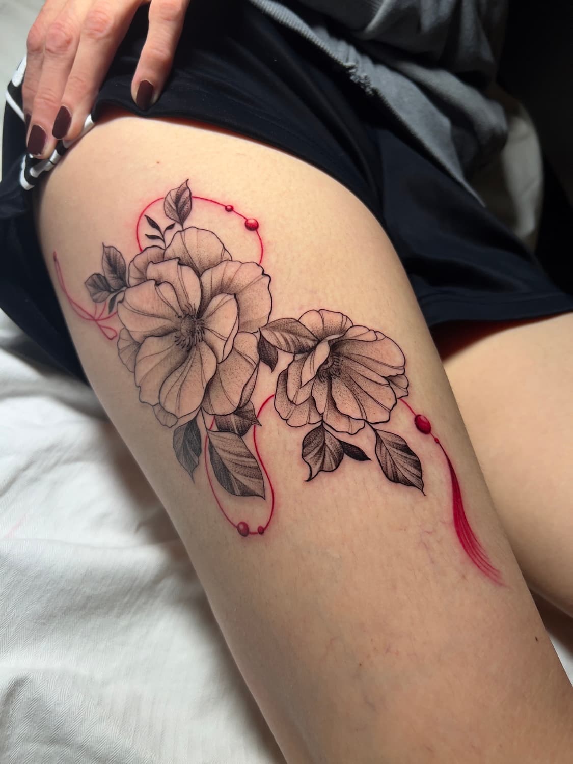 Ozan Bağcık — blackwork tattoo, Ink People Istanbul