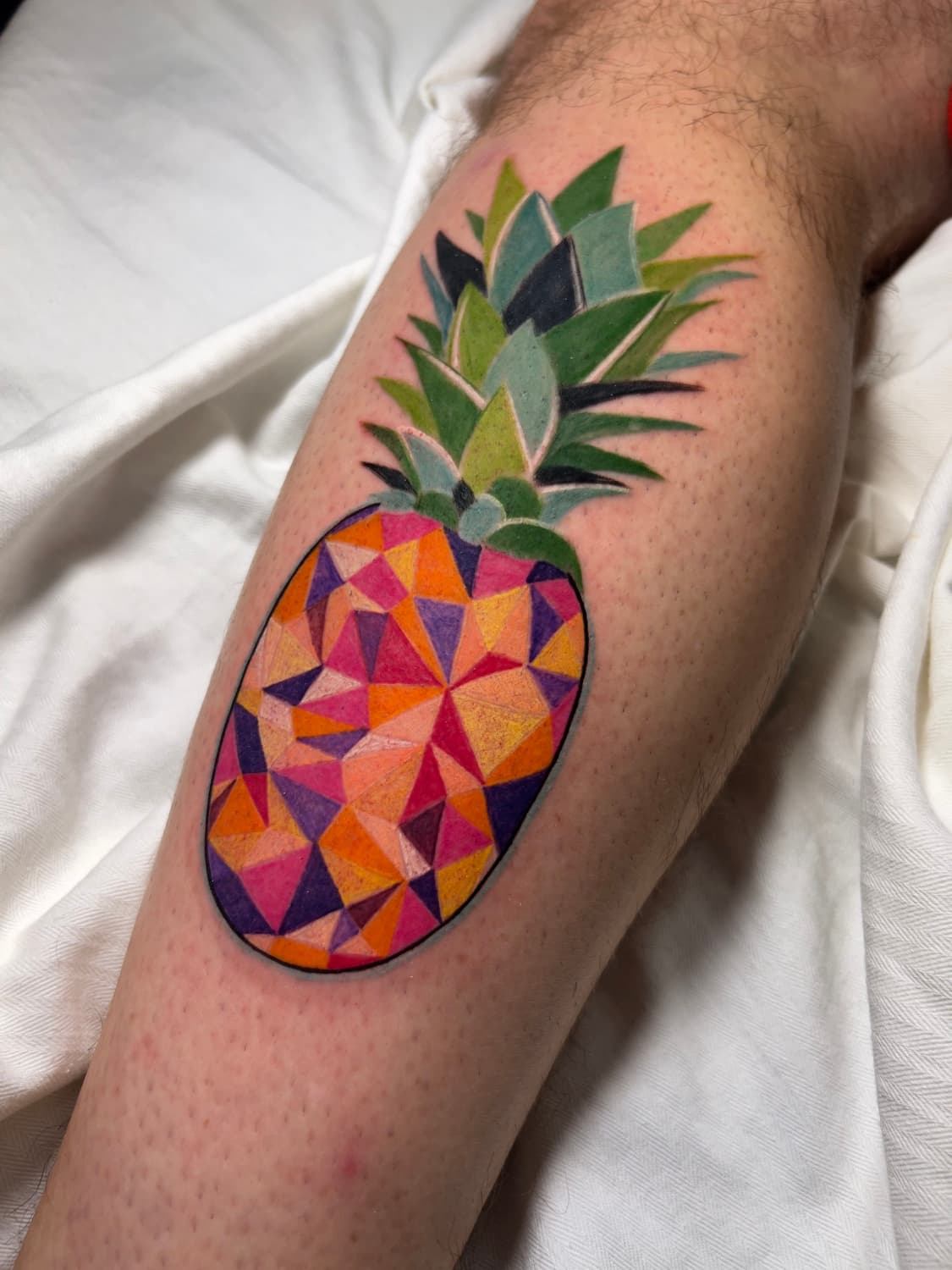 Ozan Bağcık — color tattoo, Ink People Istanbul